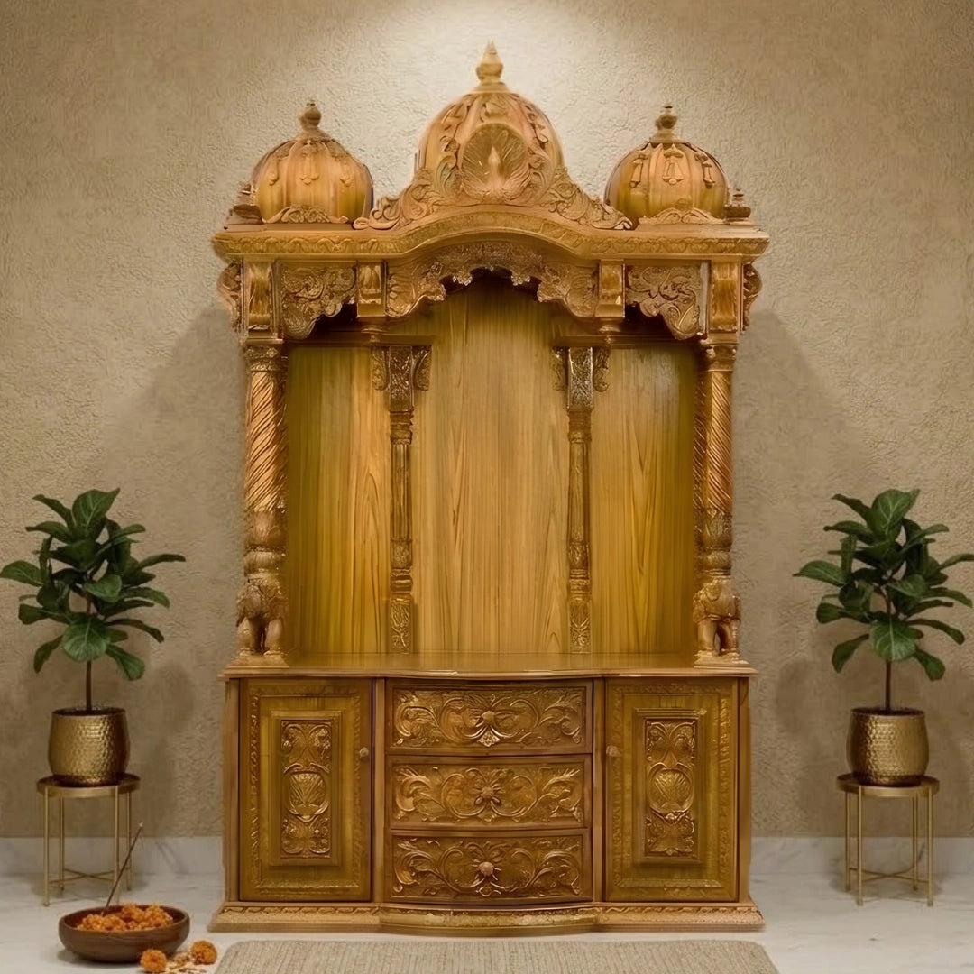 Rameswaram Teak Wood Mandap (Teak) lifestyle view 