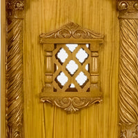 Rameswaram Teak Wood Mandap (Teak) side design