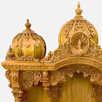 Rameswaram Teak Wood Mandap (Teak)side dome 