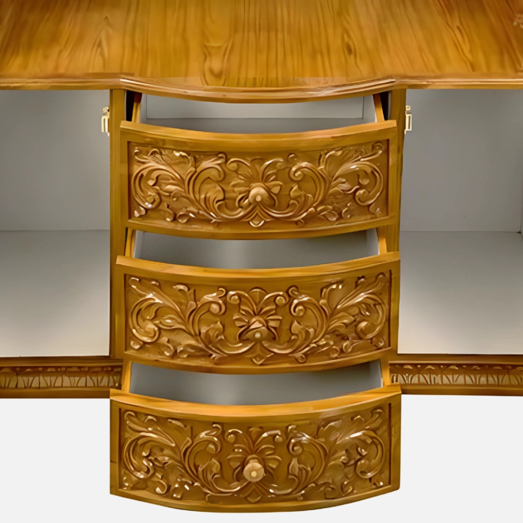 Rameswaram Teak Wood Mandap (Teak)storage