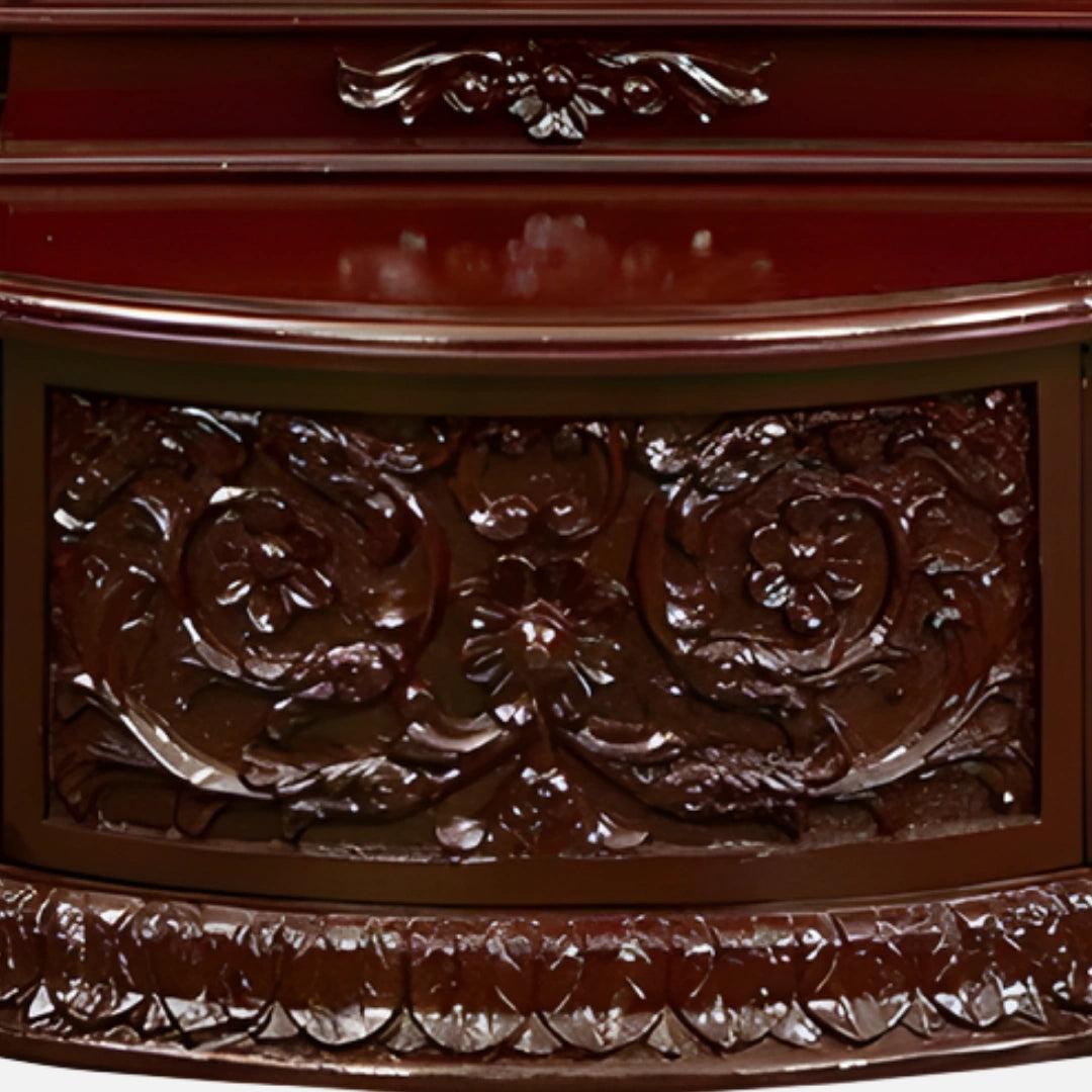  Ranganatha Teak Wood Mandap (Cherry) carving 
