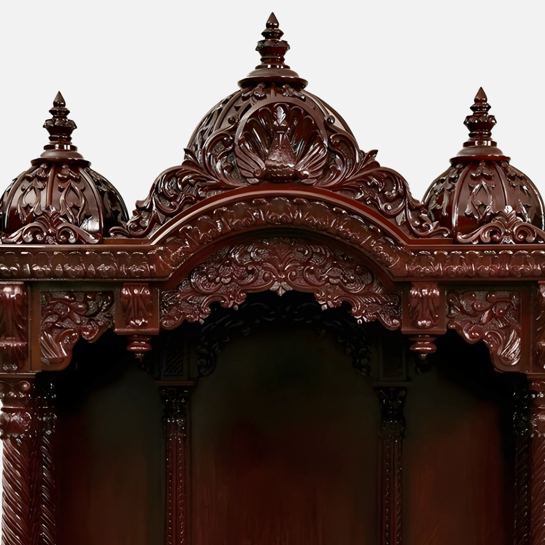  Ranganatha Teak Wood Mandap (Cherry) dome