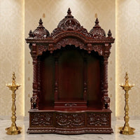  Ranganatha Teak Wood Mandap (Cherry) lifewstyle view 
