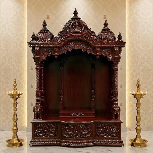  Ranganatha Teak Wood Mandap (Cherry) lifewstyle view 