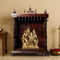  Ratnalekha Teak Wood Mandir (Brown) lifestyle view 