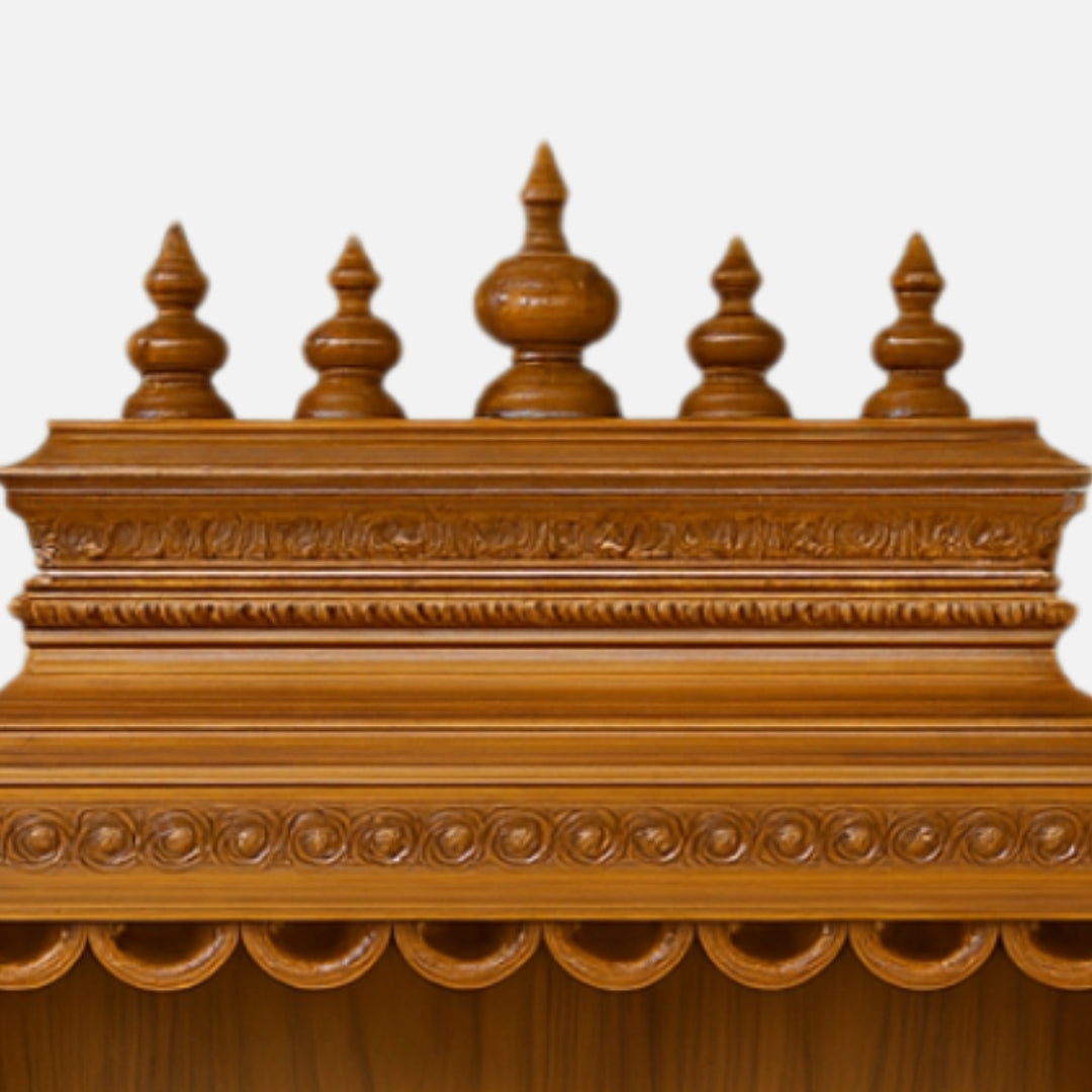 Ratnamaya Teak Wood Mandap (Teak)  close view