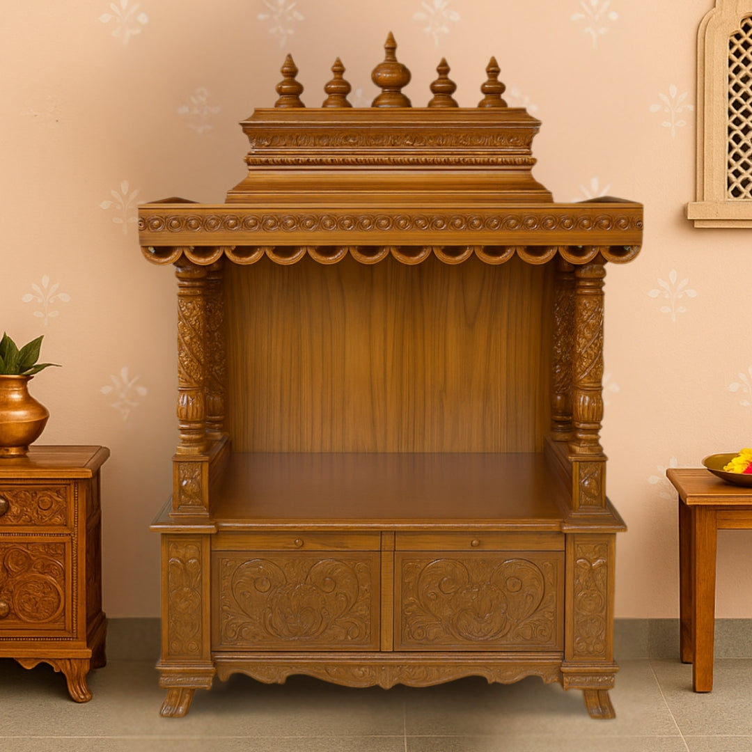 Ratnamaya Teak Wood Mandap (Teak) lifestyle view