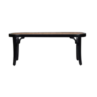Rattuna Teak Wood Bench Front view