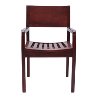 Raviso Teak Wood Bedroom Chairs (Brown)