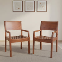 Raviso Teak Wood Bedroom Chairs (Teak) lifestyle image