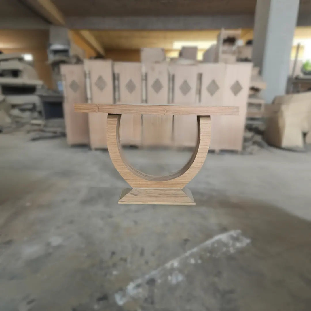 Raw Image of Nobilic Solid Wood Console Table (Teak)