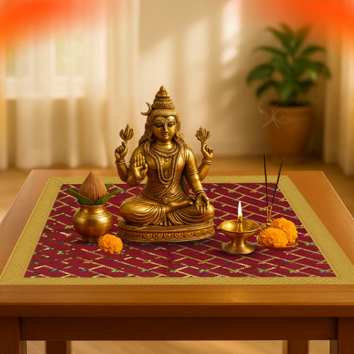 Red Designer Pooja Aasan