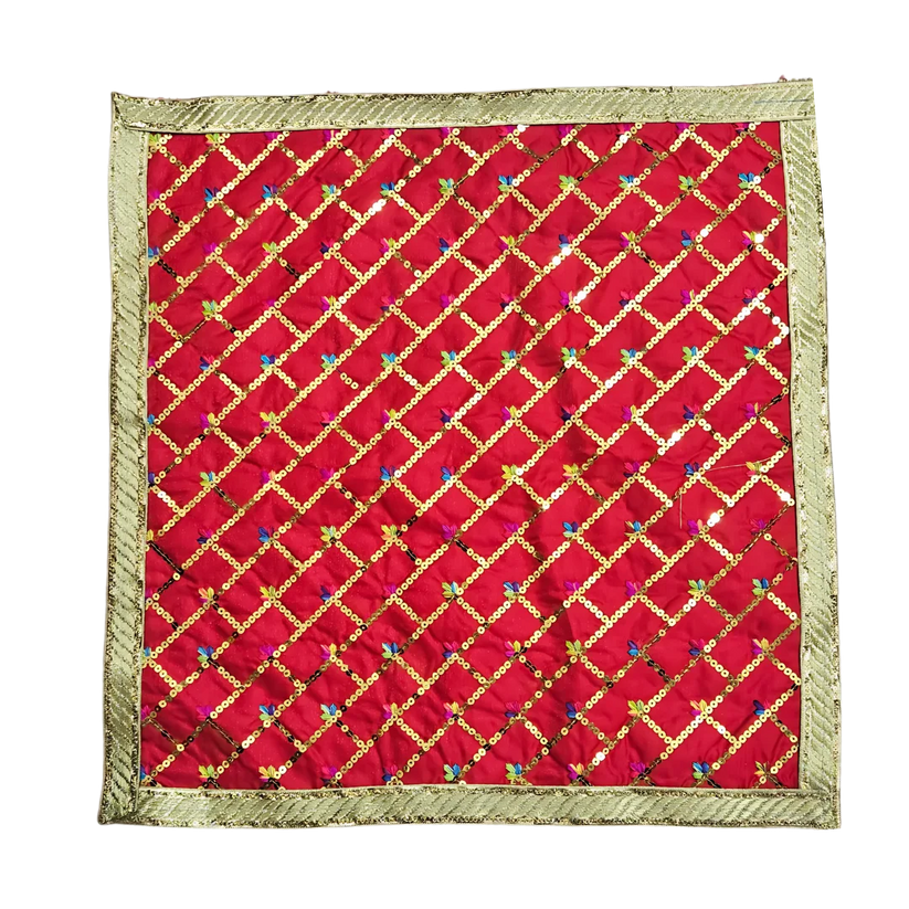 Red Designer Pooja Aasan