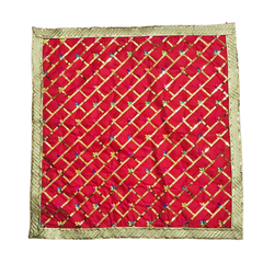 Red Designer Pooja Aasan