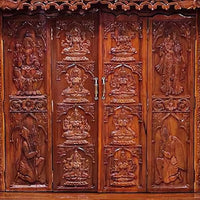Riddhi Teak Wood Mandir (Teak) zoom view 