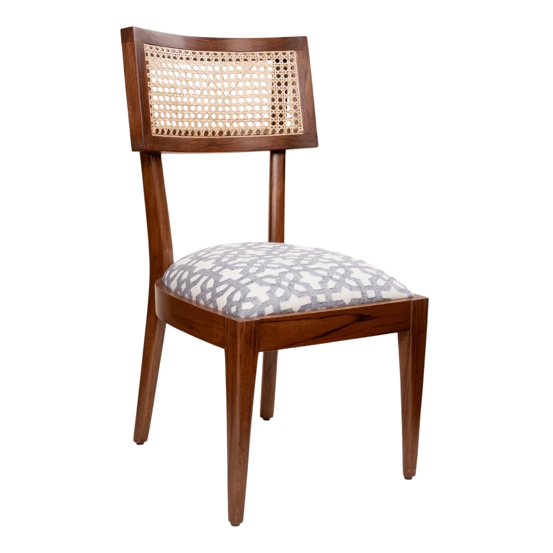 Rovica Teak Wood Dining Chair (Brown)