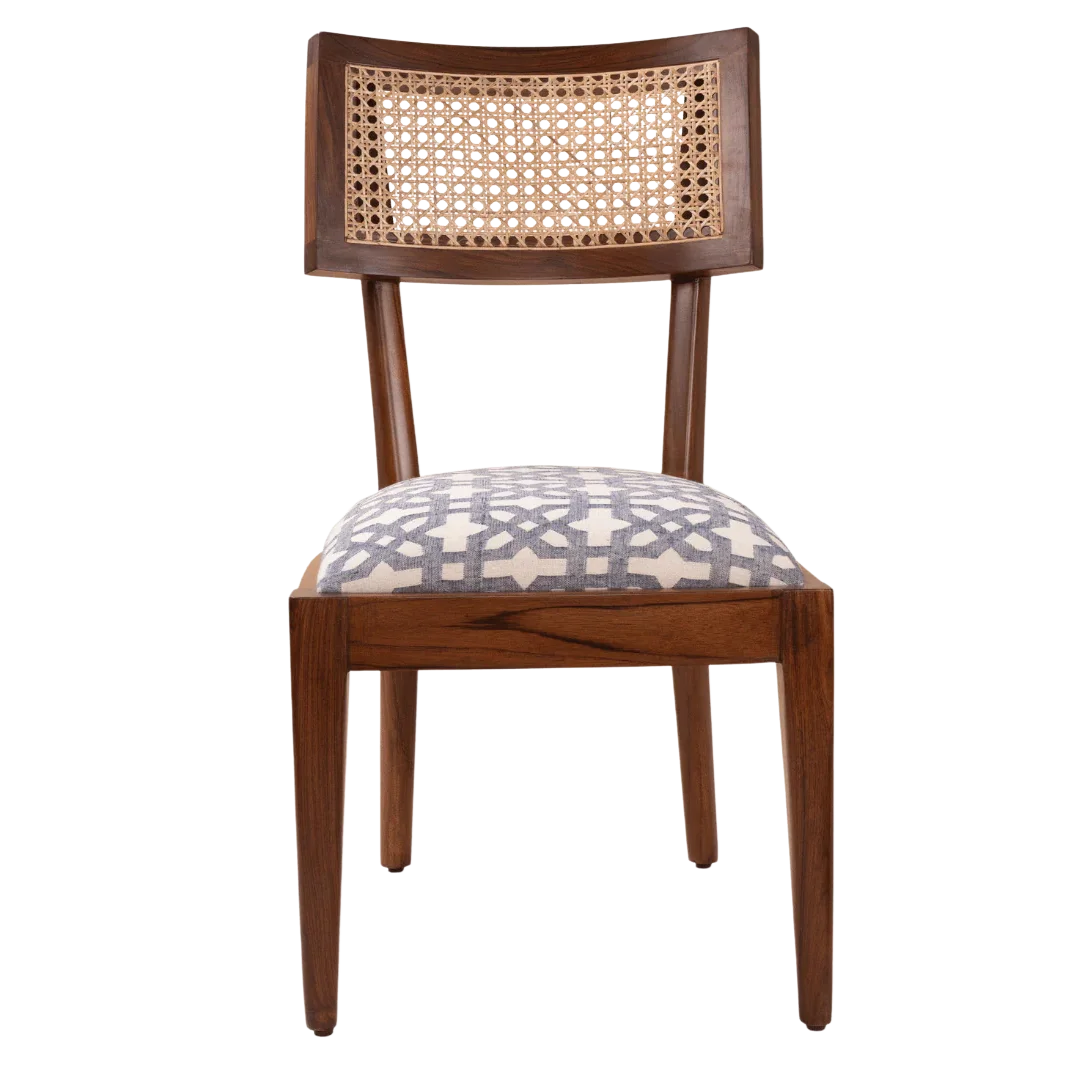 Rovica Teak Wood Dining Chair Front view