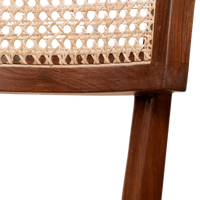 Rovica Teak Wood Dining Chair zoom view