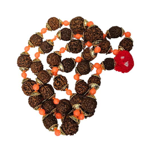 Rudraksha Mala (Small) top view