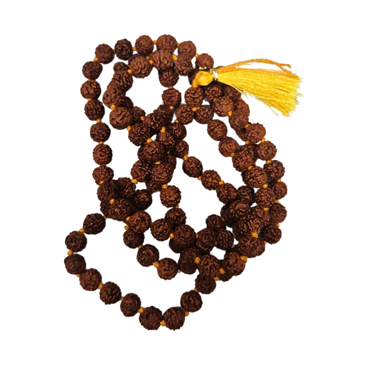 Rudraksha Mala (medium) top view