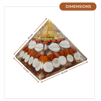 Rudraksha Vastu Pyramid dimensions