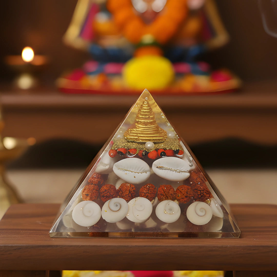Rudraksha Vastu Pyramid lifestyle view 