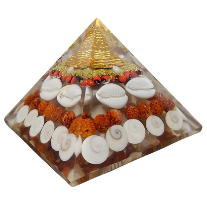 Rudraksha Vastu Pyramid side angle 