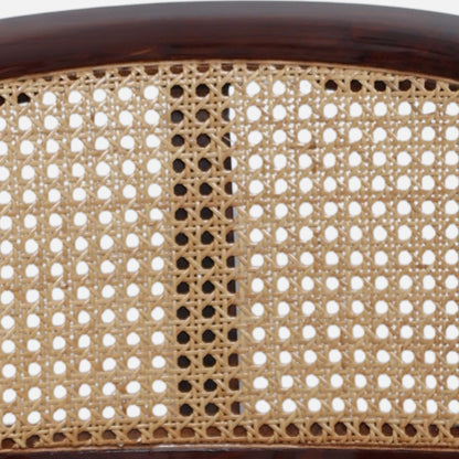 Sahaj Teak Wood Arm Chairs (Brown Orange) zoom view