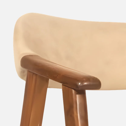 Samara Teak Wood Arm Chair (Teak) zoom view 
