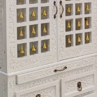 Samarpan Teak Wood Mandap (White) close view
