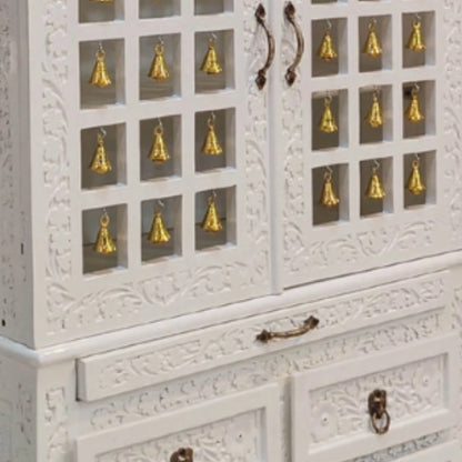 Samarpan Teak Wood Mandap (White) close view