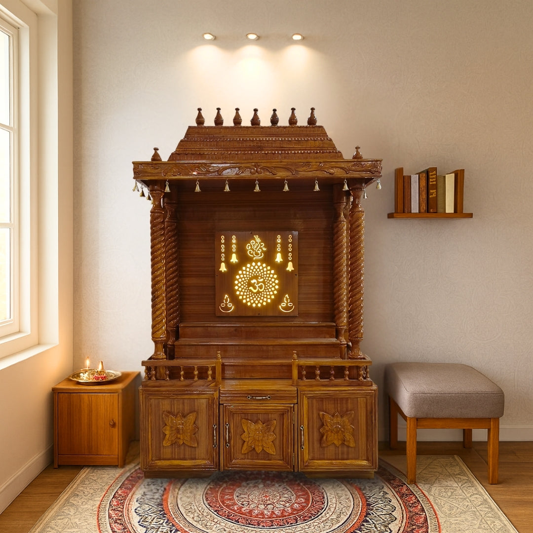 Sannidhya Teak Wood Mandap Teak