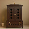 Sanraksha Teak Wood Mandir (Brown) lifestyel view