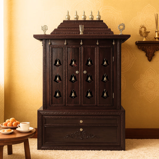 Sanskaar Teak Wood Mandap (Mahogany) lifestyle view