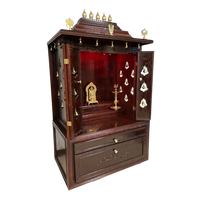 Sanskaar Teak Wood Mandap (Mahogany) side angle