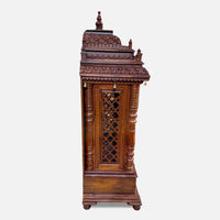  Sara Teak Wood Mandap (Teak) side view