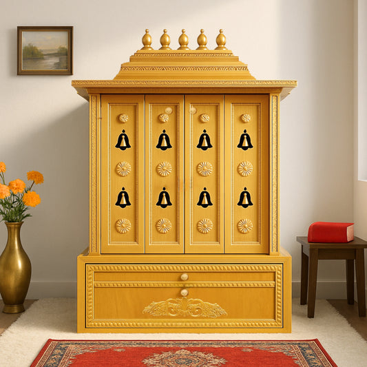 SarvaShaktin Teak Wood Mandap (Amber) lifestyel view