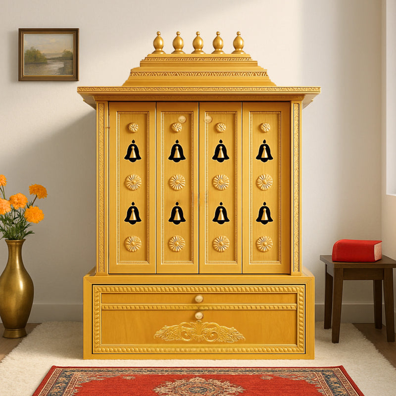 SarvaShaktin Teak Wood Mandap (Amber) lifestyel view