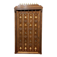 Sharudeep Teak Wood Mandap (Brown) front view