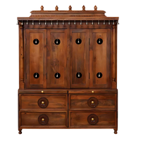 Sharvya Teak Wood Mandap (Teak) Front view
