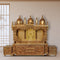 Shilpa Teak Wood Mandap (Gold) lifestyle view