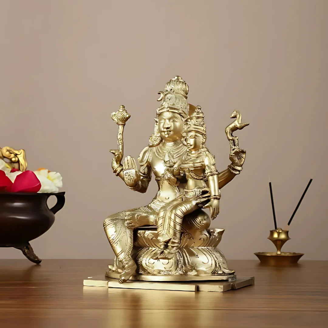 Shiva Kumara Brass Idol 2 lifestyle view