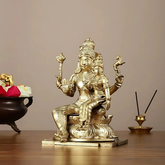 Shiva Kumara Brass Idol 2 lifestyle view