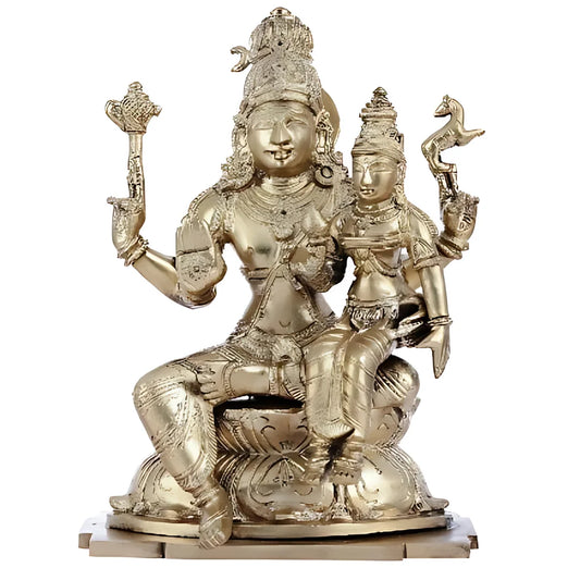 Shiva Kumara Brass Idol lifestyle view