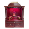Shobha Teak Wood Mandap (Cherry) front view