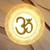  Shripadam Teak Wood Mandap (Brown) close view 