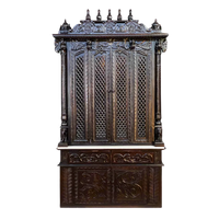 Shrivanta Sheesham Wood Mandap (Brown) Front view