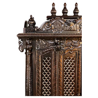 Shrivanta Teak Wood Mandap (Brown)