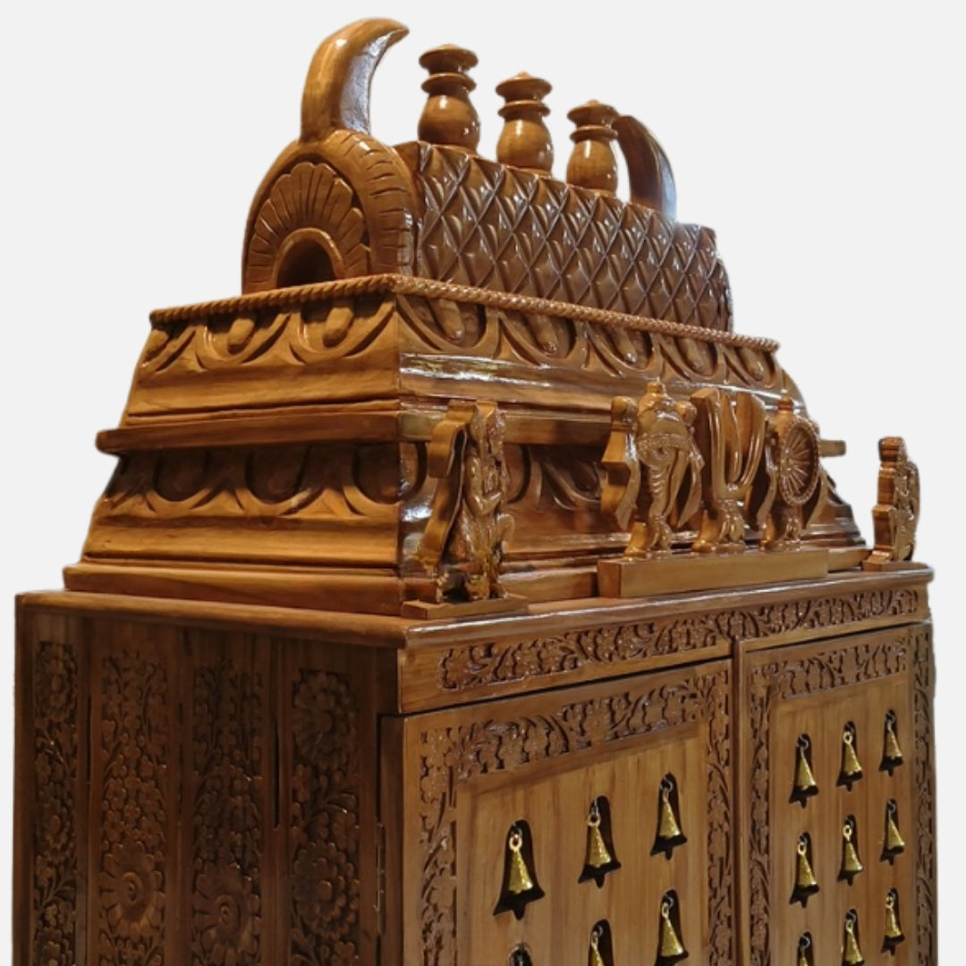 Shruti Teak Wood Mandap (Teak) zoom view 