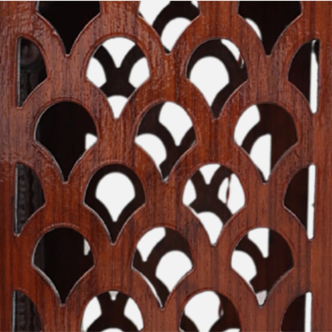  Shubhalaya Teak Wood Mandir (Brown)  close image  